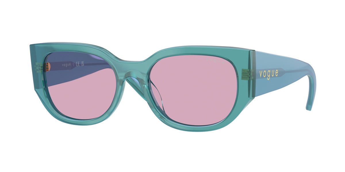 Vogue Eyewear VO5641SU Transparent Pearl Green Sunglasses