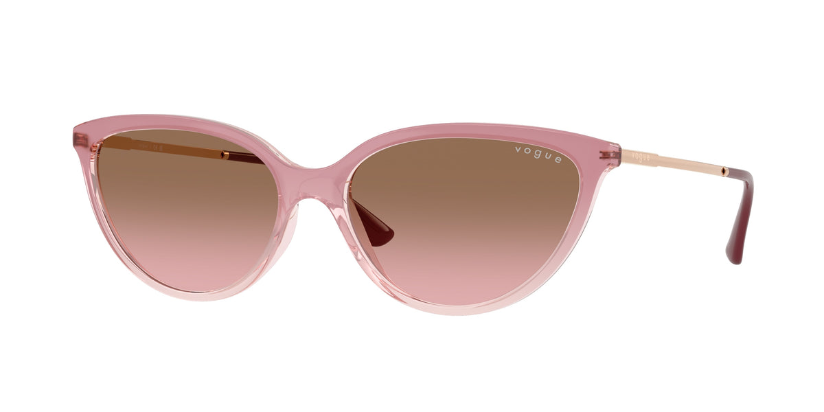 Vogue Eyewear VO5672S Gradient Pink/Transparent Pink Sunglasses