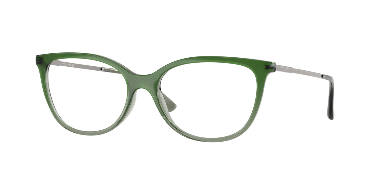 Vogue Eyewear VO5673 Gradient Green/Transparent Green Eyeglasses
