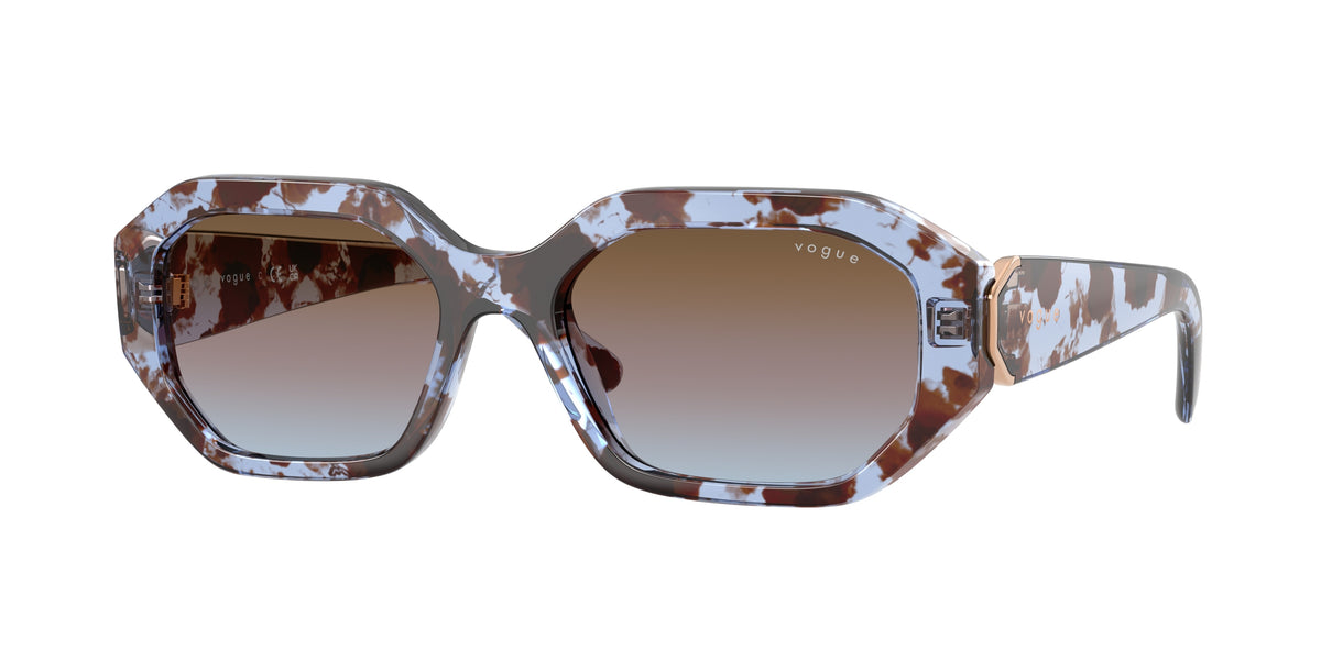 Vogue Eyewear VO5675S Blue Havana Sunglasses