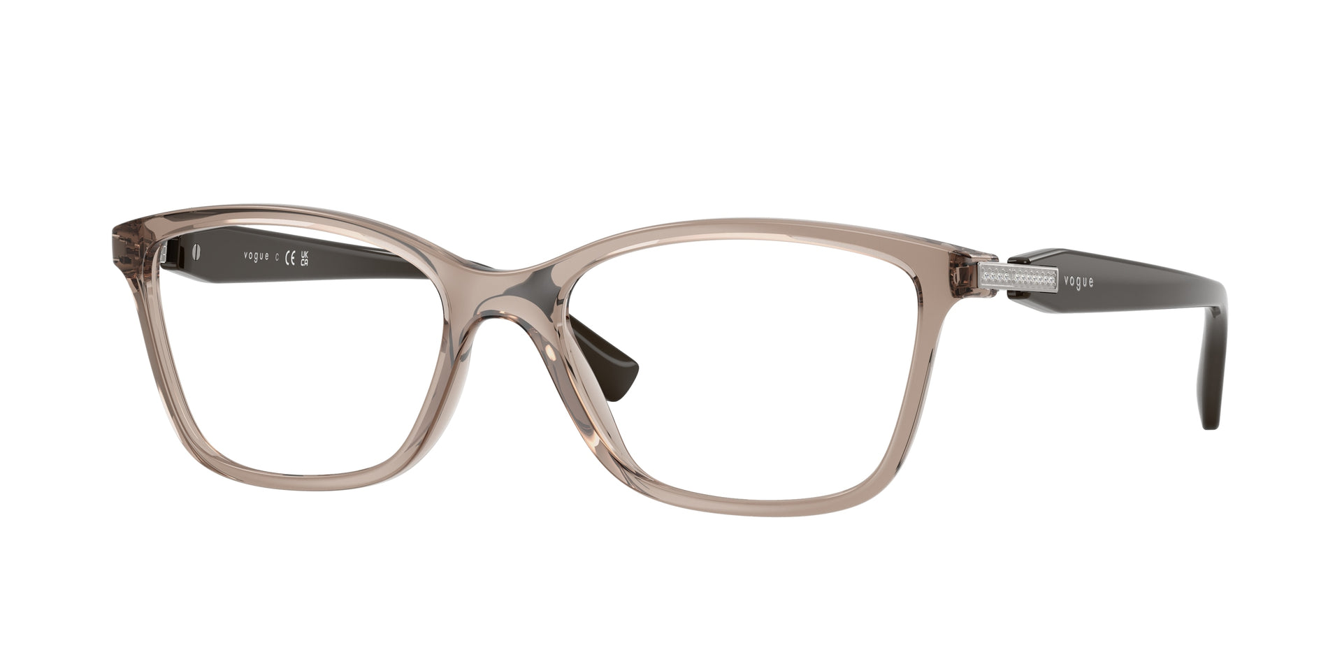 Vogue Eyewear VO5680B Transparent Brown Eyeglasses