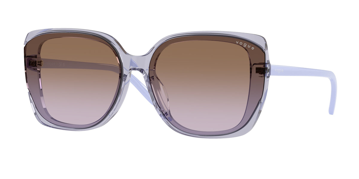 Vogue Eyewear VO5684SD Transparent Lilac Sunglasses
