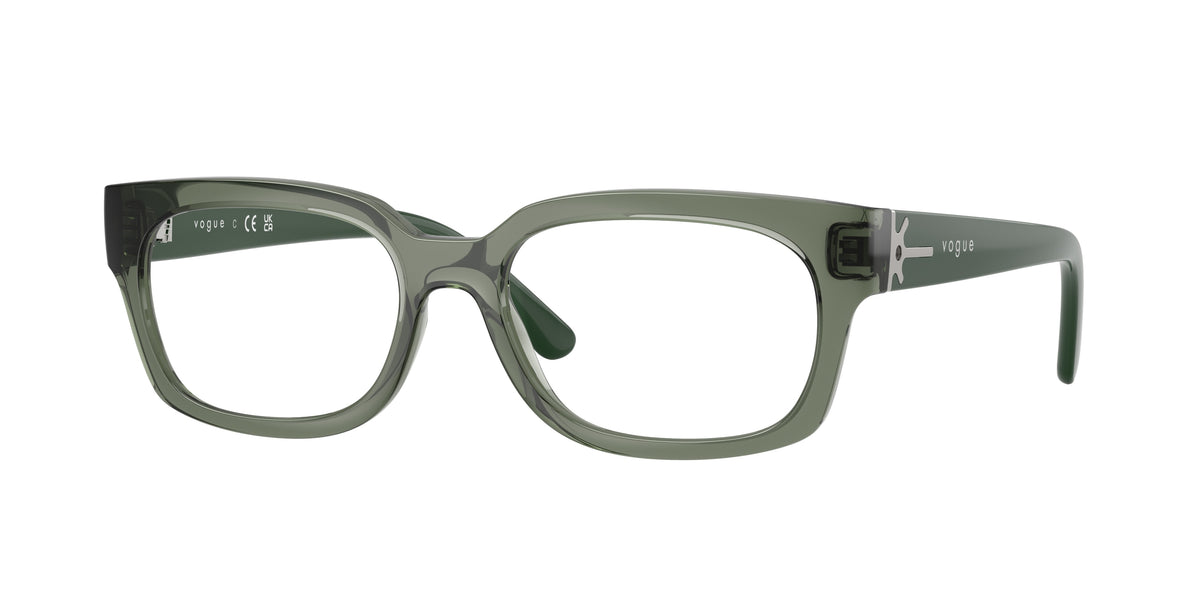 Vogue Eyewear VO5689 Transparent Mallard Green Eyeglasses