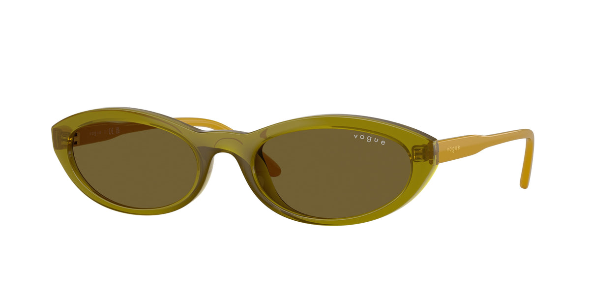 Vogue Eyewear VO5697SU Transparent Olive Green Sunglasses