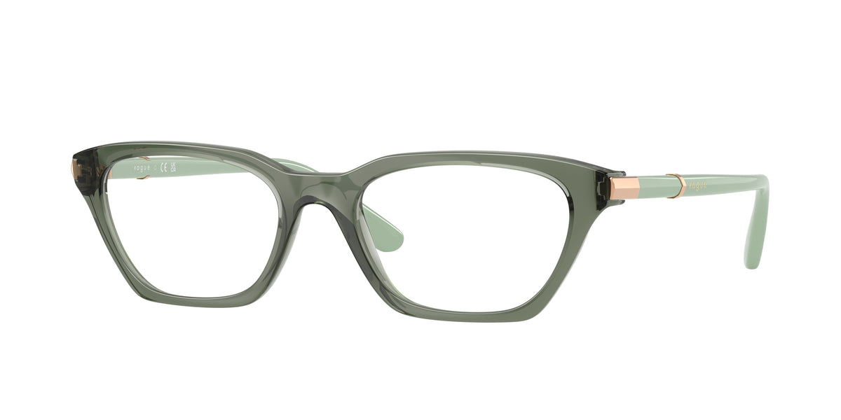 Vogue Eyewear VO5698 Transparent Mallard Green Eyeglasses