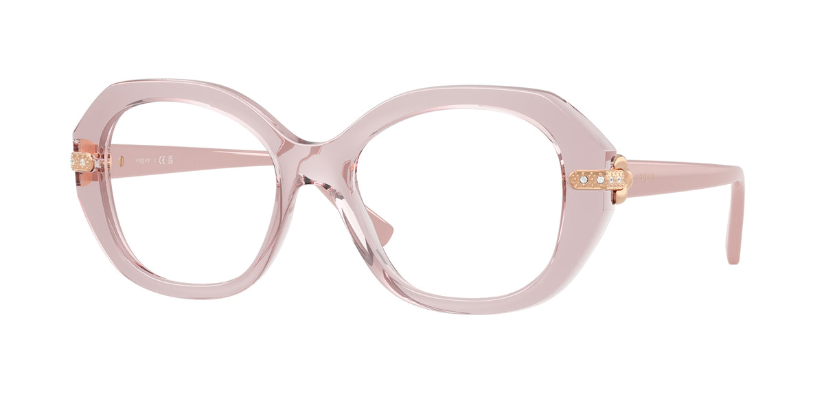 Vogue Eyewear VO5705B Transparent Pink Eyeglasses