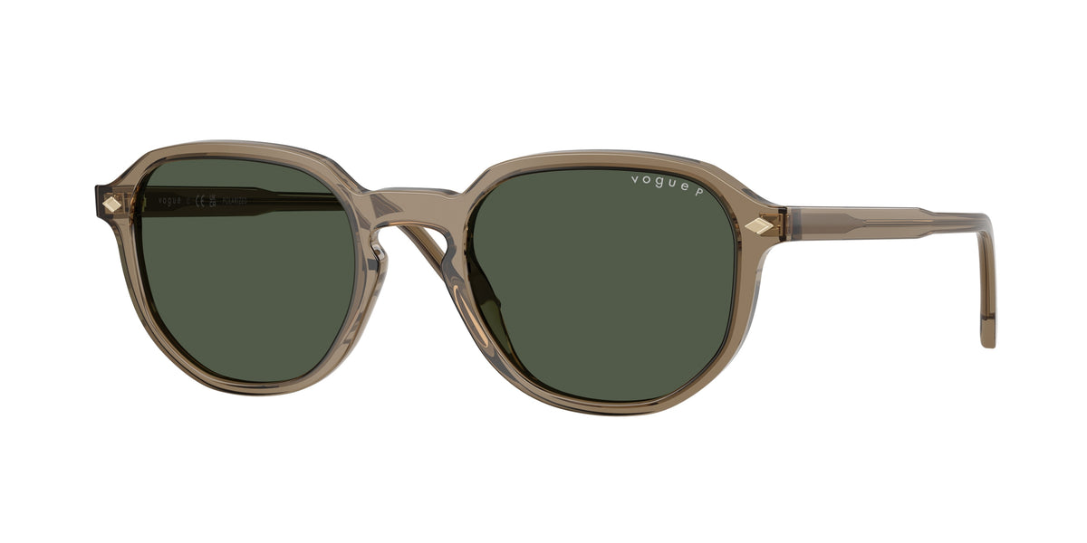 Vogue Eyewear VO5707S Transparent Brown Heart Sunglasses