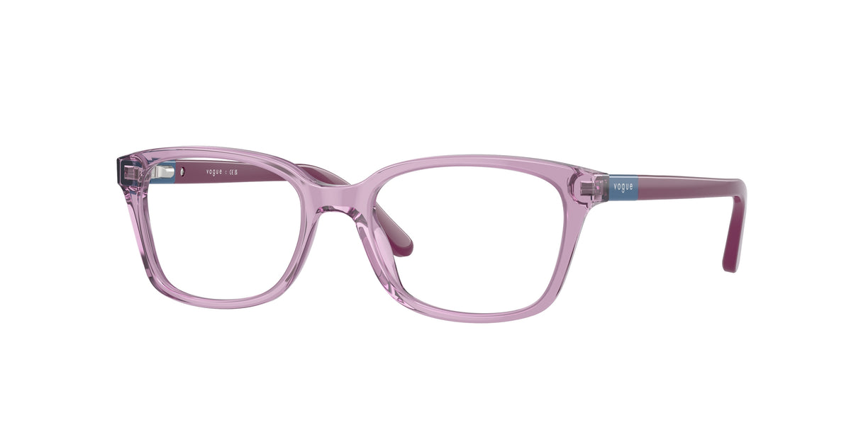 Vogue Eyewear VY2001 Top Transparent Violet Eyeglasses Kids