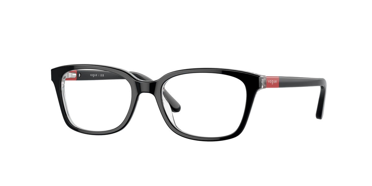 Vogue Eyewear VY2001 Top Black/Crystal Eyeglasses Kids