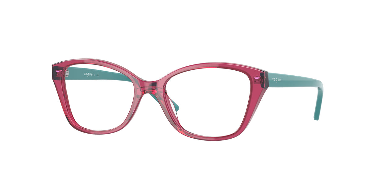 Vogue Eyewear VY2010 Transparent Red Eyeglasses Kids