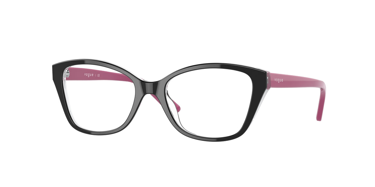 Vogue Eyewear VY2010 Top Black/Transparent Eyeglasses Kids