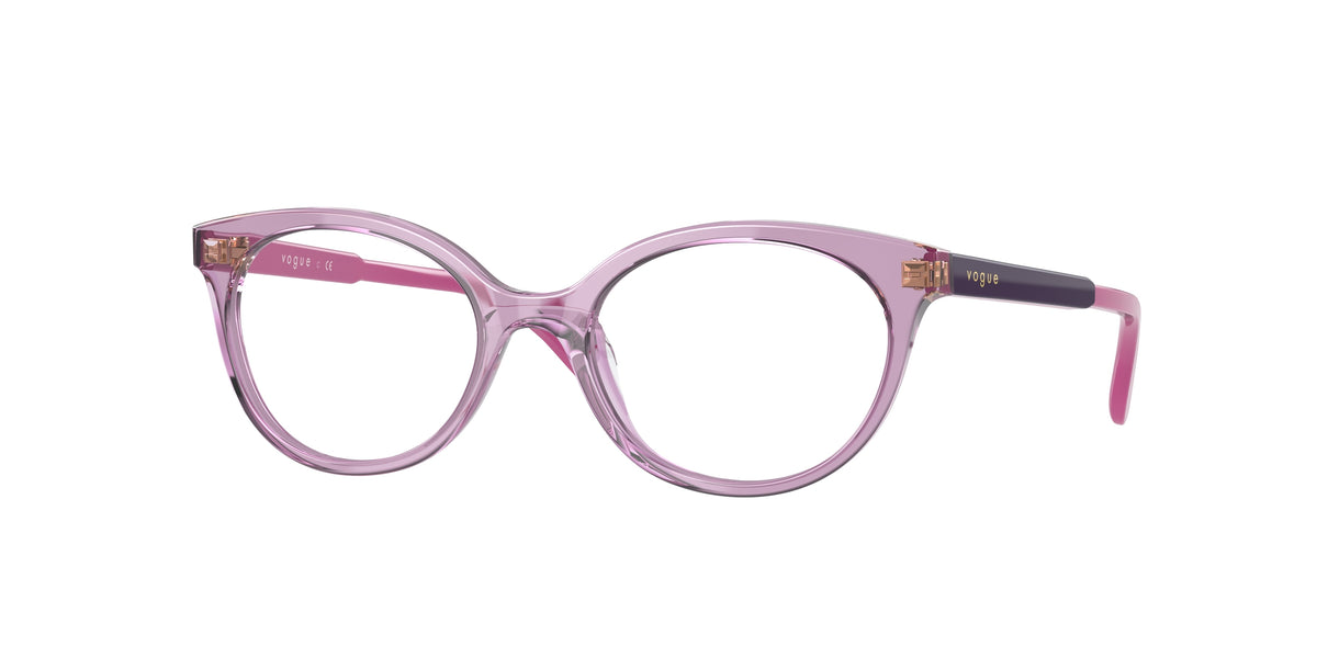 Vogue Eyewear VY2013 Transparent Violet Eyeglasses Kids