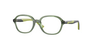 Vogue Eyewear VY2018 Transparent Dark Green Eyeglasses Kids