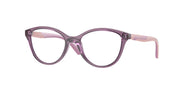 Vogue Eyewear VY2019 Transparent Violet Eyeglasses Kids