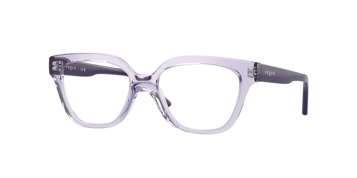 Vogue Eyewear VY2023 Transparent Violet Eyeglasses Kids