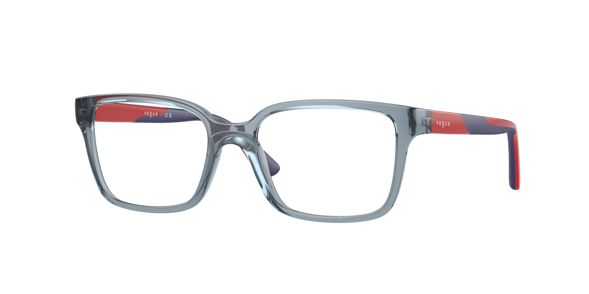 Vogue Eyewear VY2026 Transparent Light Blue Eyeglasses Kids