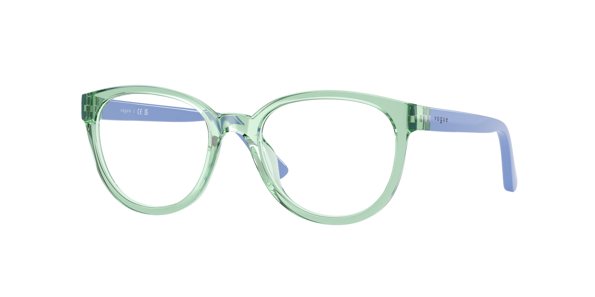 Vogue Eyewear VY2029 Transparent Green Eyeglasses Kids