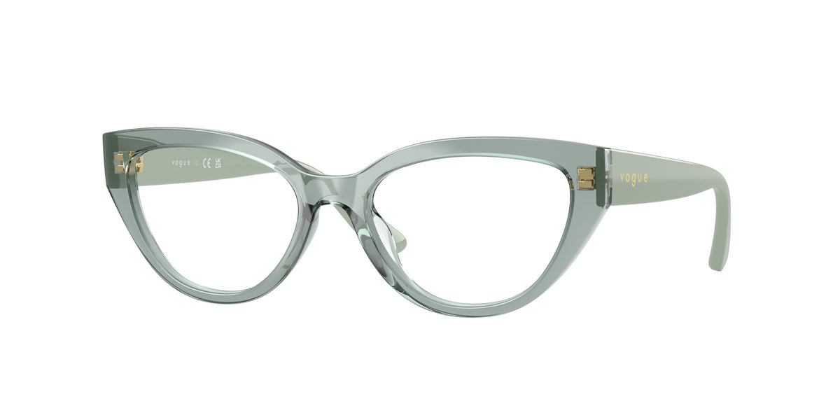 Vogue Eyewear VY2031 Transparent Green Eyeglasses Kids