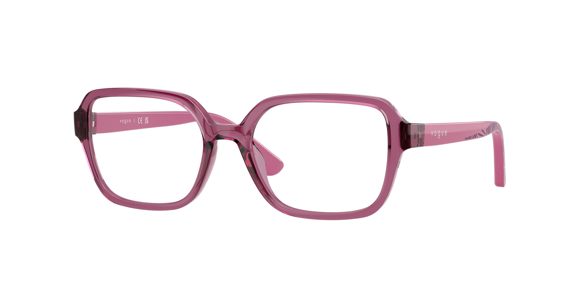 Vogue Eyewear VY2032 Transparent Purple Eyeglasses Kids