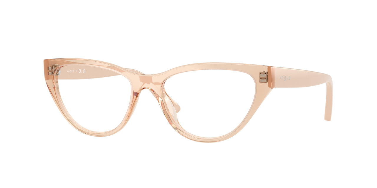Vogue Eyewear VY2035 Transparent Peach Eyeglasses Kids