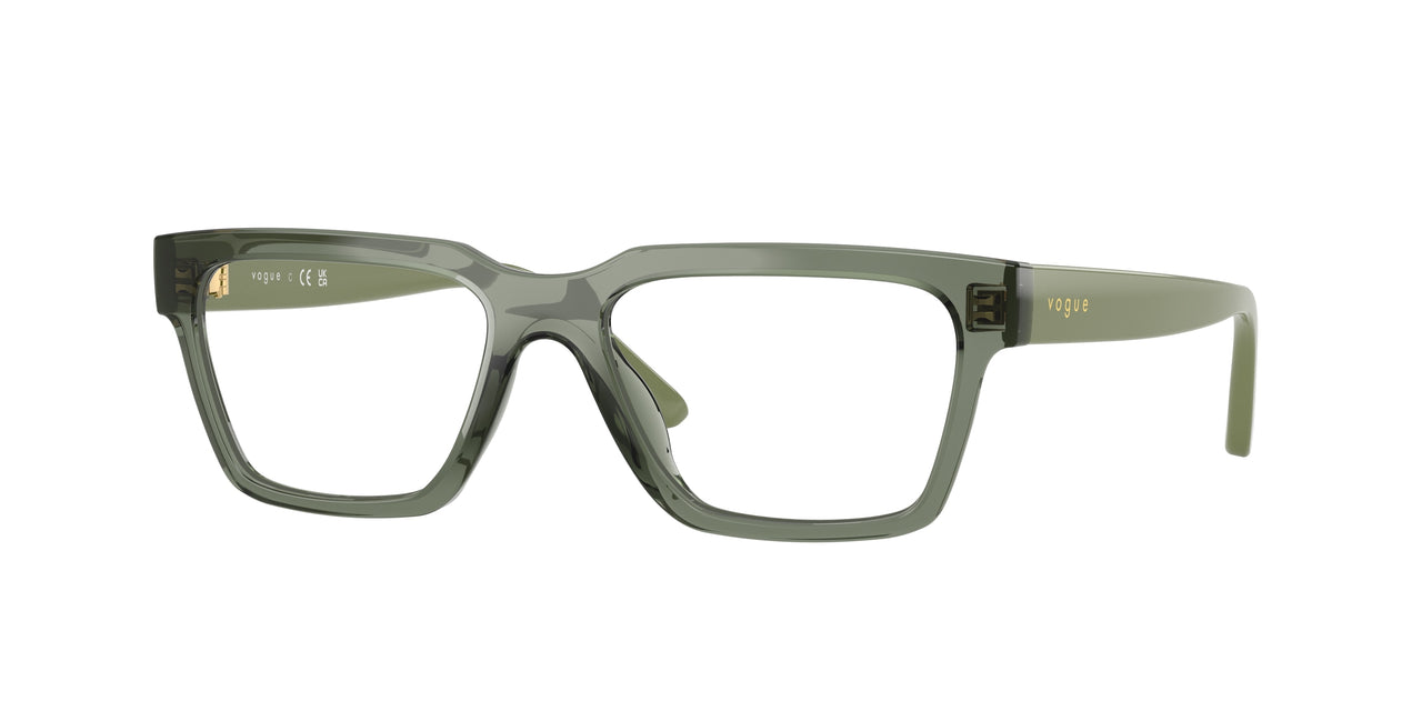 Vogue Eyewear VY2040 Transparent Mallard Green Eyeglasses Kids