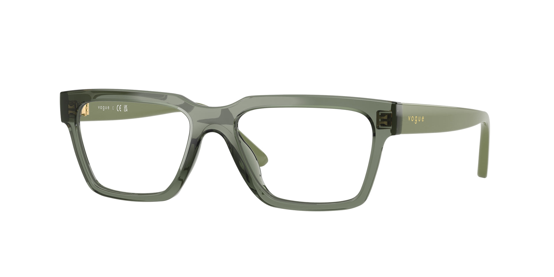 Vogue Eyewear VY2040 Transparent Mallard Green Eyeglasses Kids