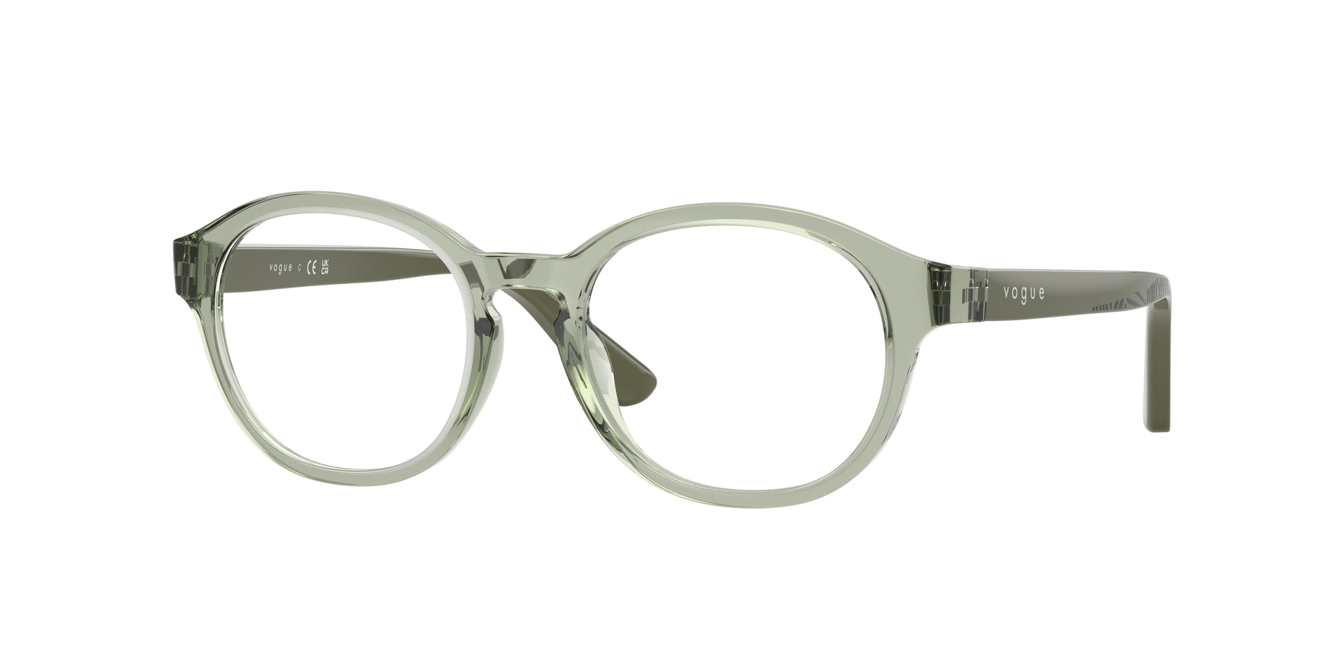 Vogue Eyewear VY2041 Transparent Green Eyeglasses Kids