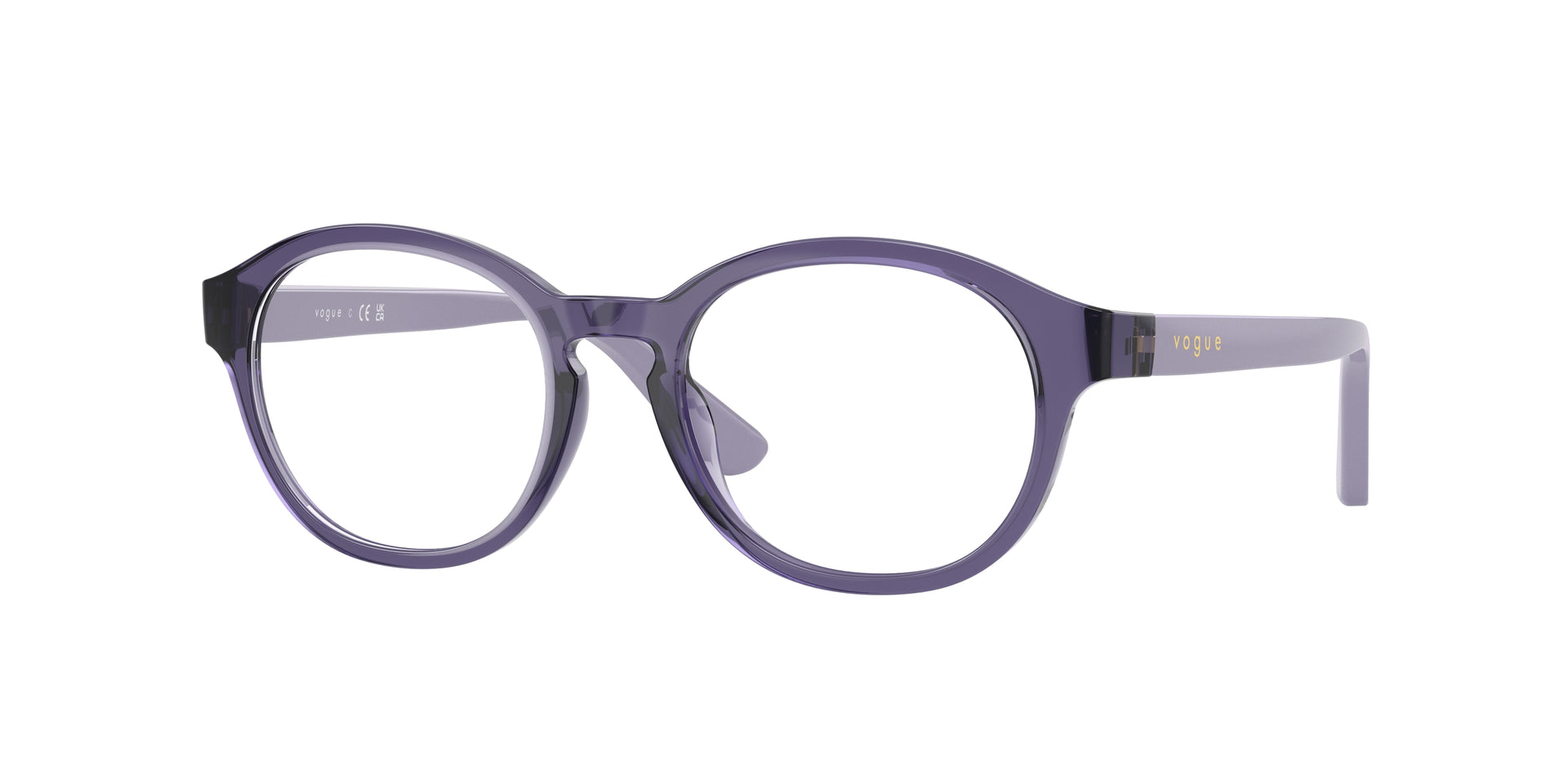 Vogue Eyewear VY2041 Transparent Violet Eyeglasses Kids