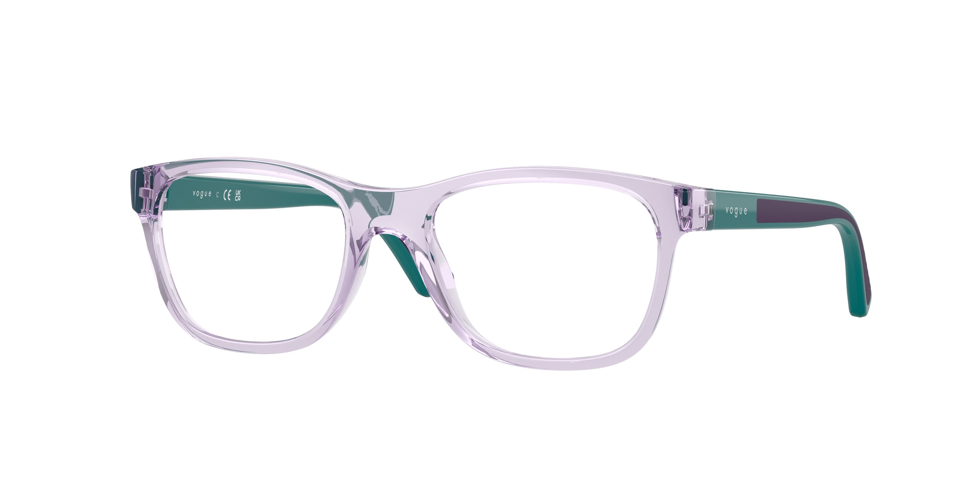 Vogue Eyewear VY2042 Transparent Violet Eyeglasses Kids