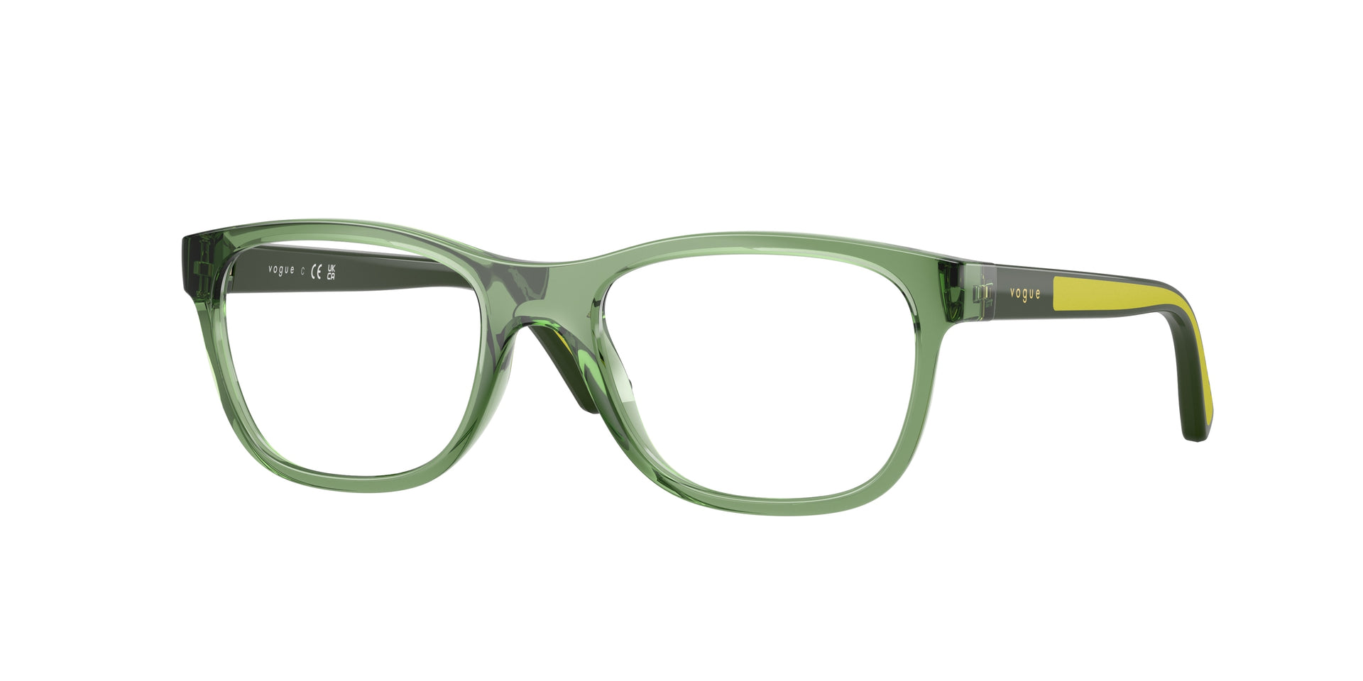 Vogue Eyewear VY2042 Transparent Green Eyeglasses Kids