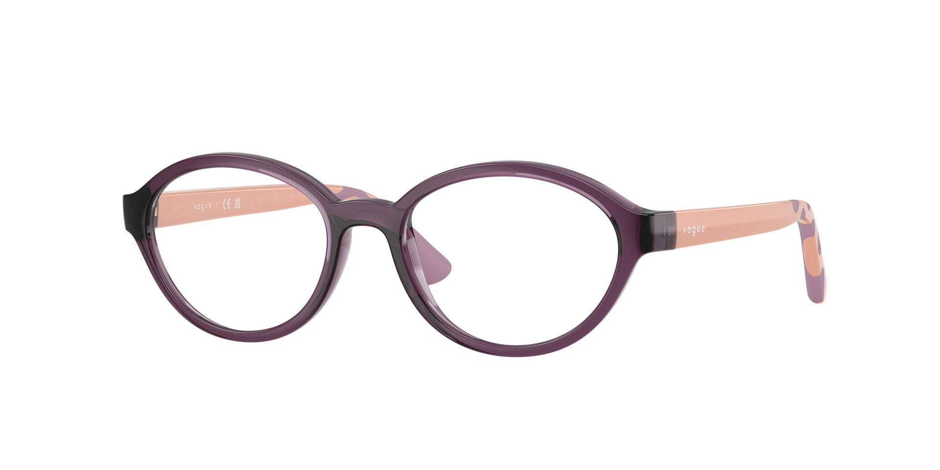 Vogue Eyewear VY2043 Transparent Violet Eyeglasses Kids