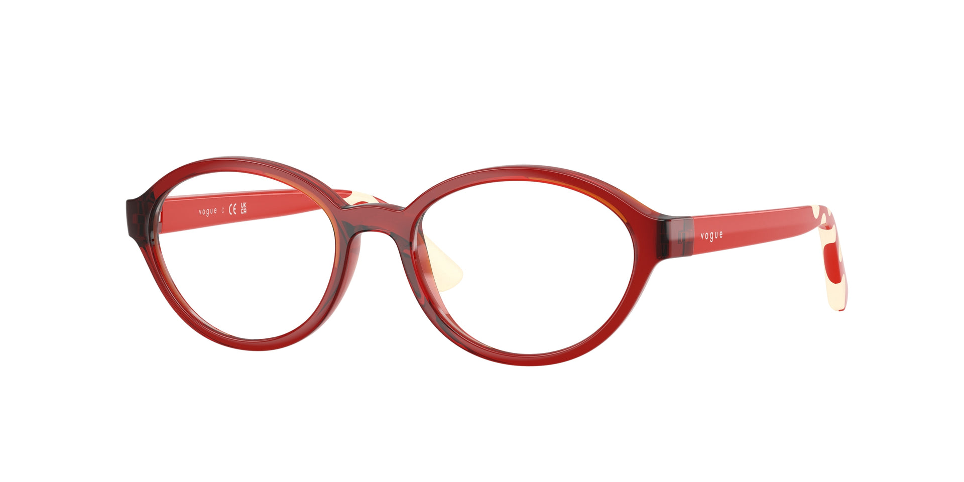 Vogue Eyewear VY2043 Transparent Red Eyeglasses Kids