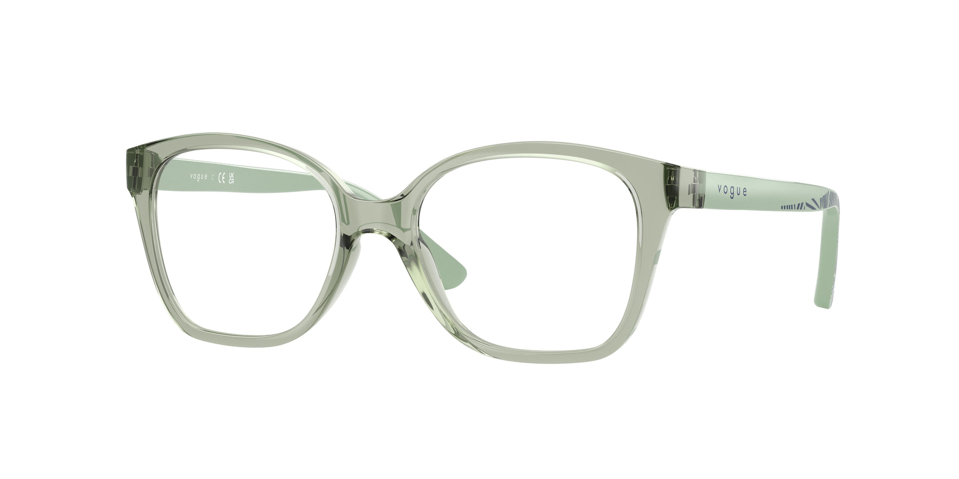 Vogue Eyewear VY2045 Transparent Green Eyeglasses Kids