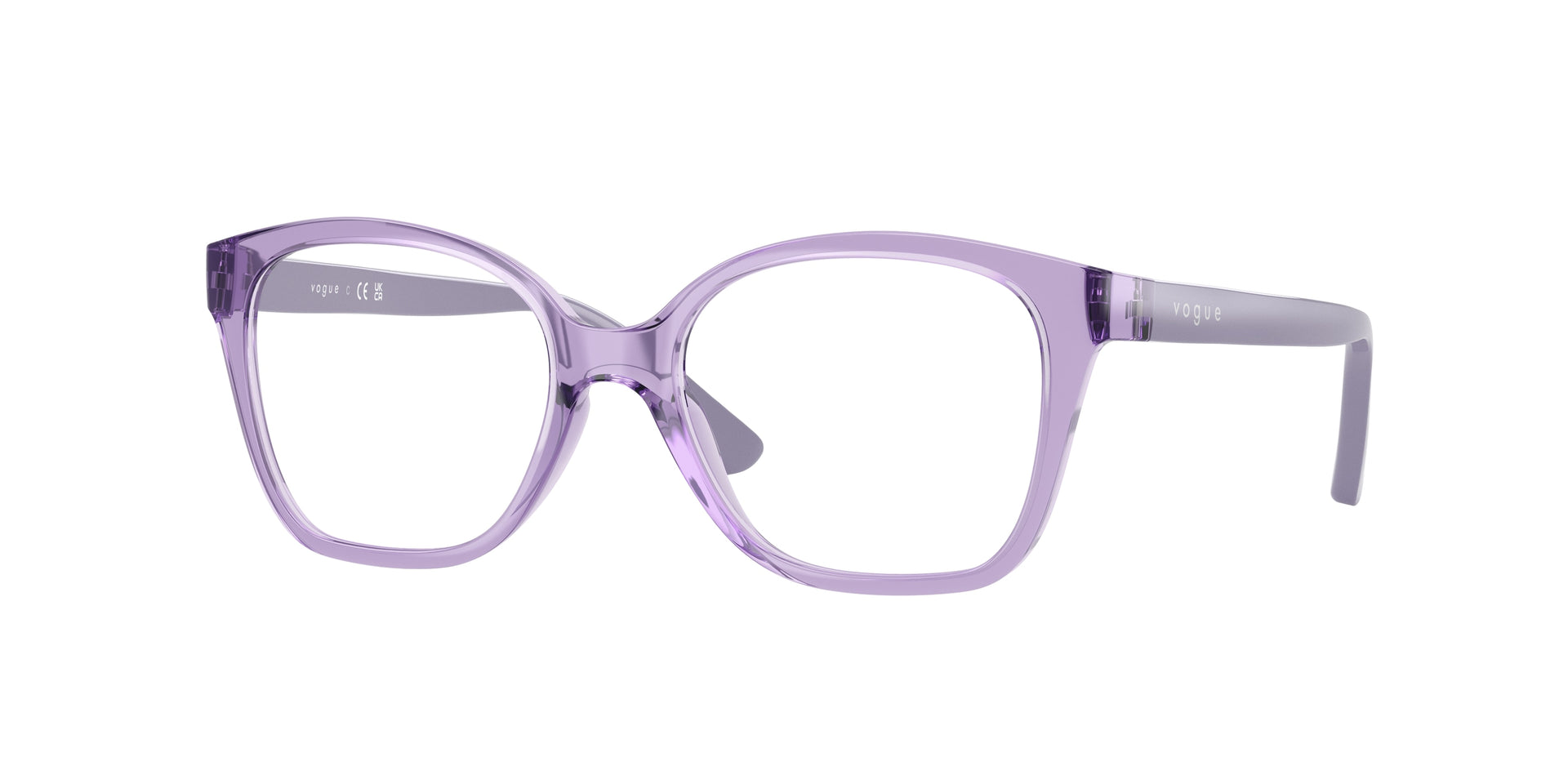 Vogue Eyewear VY2045 Transparent Violet Eyeglasses Kids