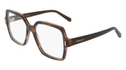 FERRAGAMO SF3031 (280) STRIPED BROWN GREEN 56-17-145