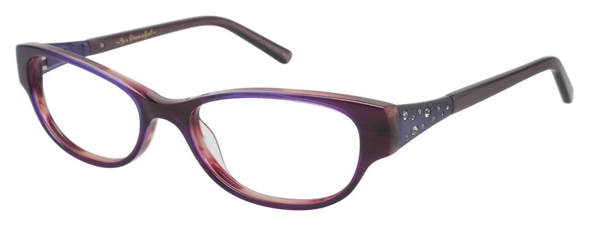 Lulu Optical L844 Purple/ Tortoise