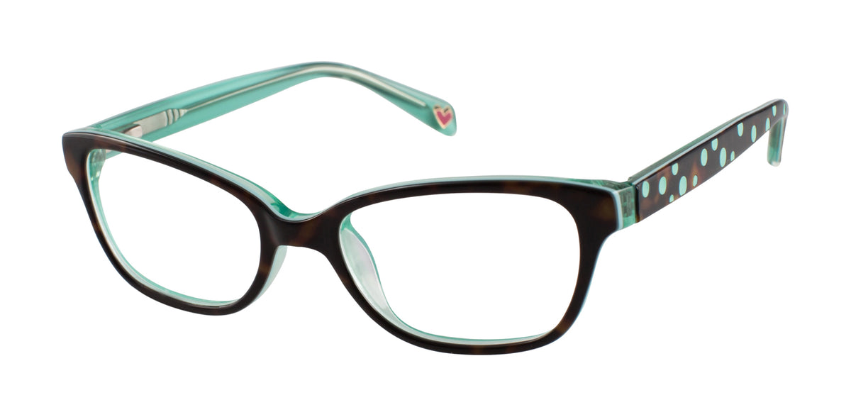 Lulu By Lulu Guinness Girls LK006 Tortoise/Green