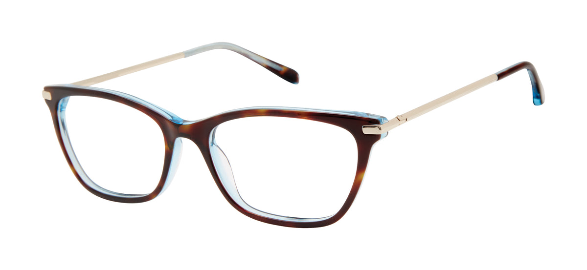 Lulu Optical L922 Tortoise Over Blue