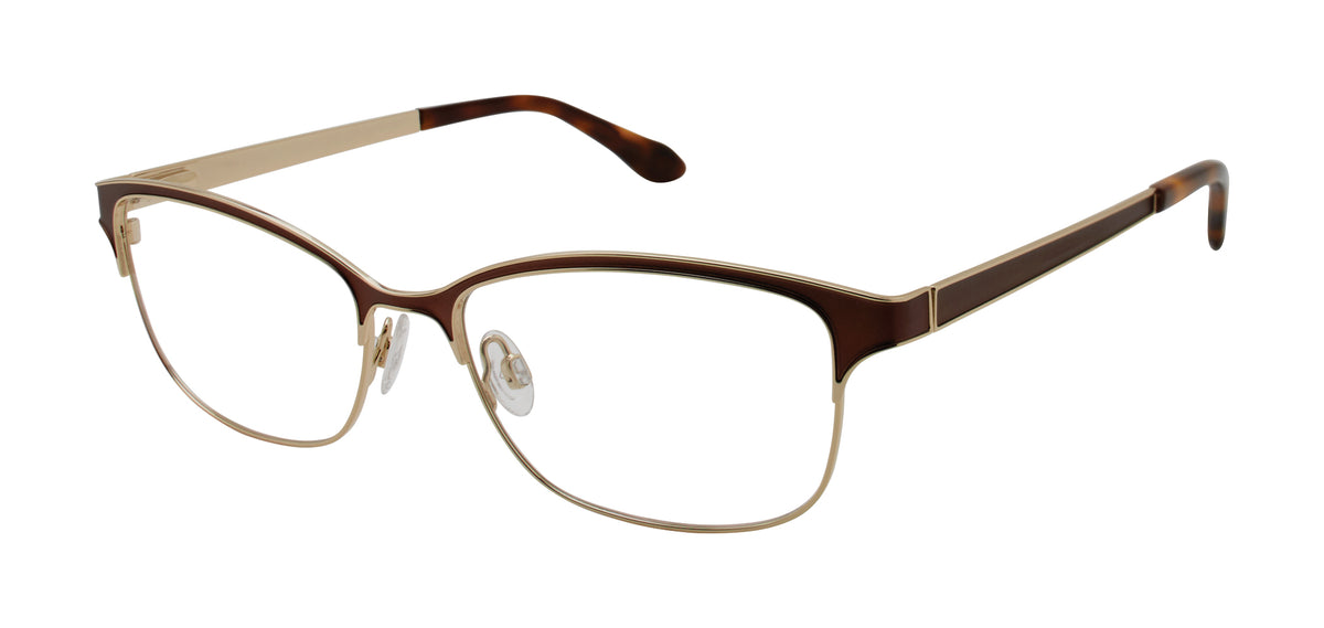 Lulu Optical L218 Brown/Gold