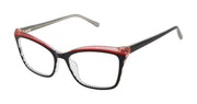 Lulu Optical L929 Black White Stripe