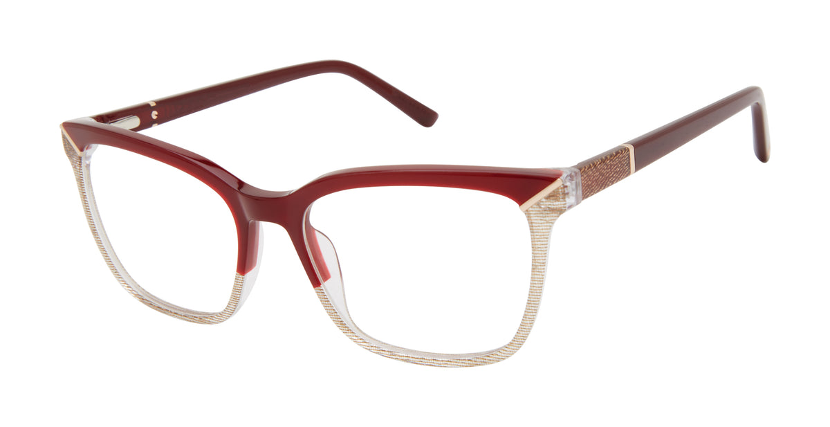 LAMB Optical LA084 Burgundy / Rose Gold