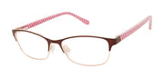 Lulu By Lulu Guinness Girls LK034 Brown/Rose Gold