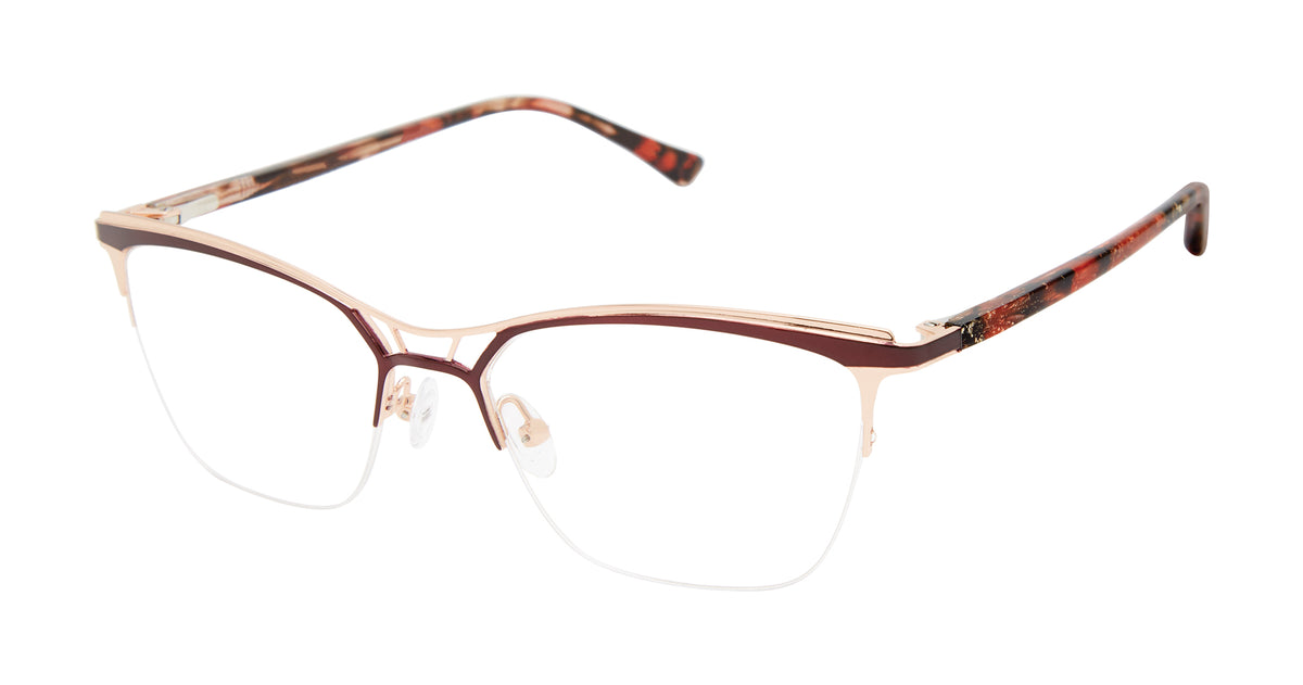 LAMB Optical LA102 Burgundy/Rose Gold