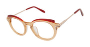 Victor Glemaud x Tura Optical VGO006 Gold Glitter
