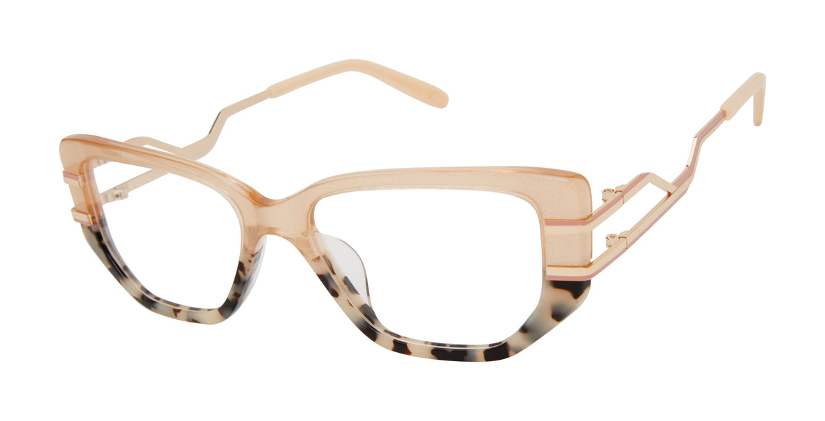 Victor Glemaud x Tura Optical VGO009 Rose Gold/Tort