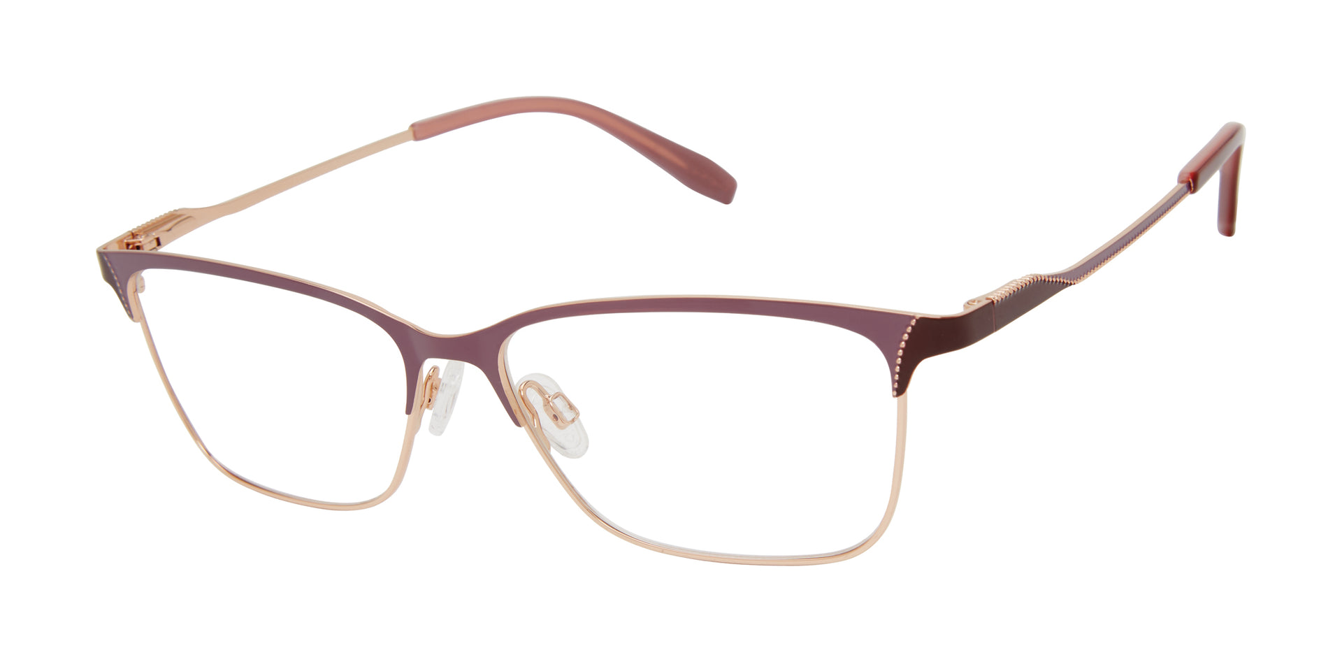 Victor Glemaud x Tura Optical VGO011 Lilac/Burgundy