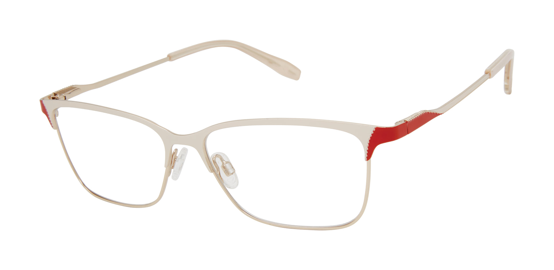 Victor Glemaud x Tura Optical VGO011 Bone/Red