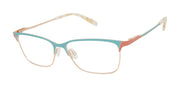 Victor Glemaud x Tura Optical VGO011 Teal/Rose