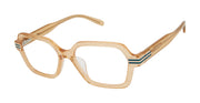 Victor Glemaud x Tura Optical VGO012 Gold Glitter