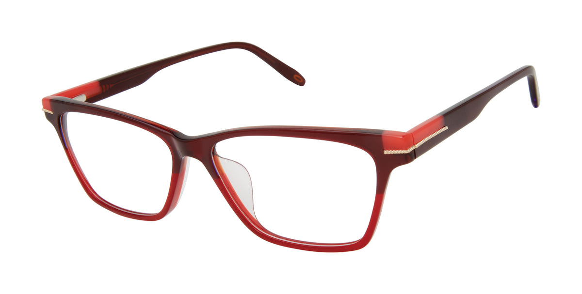 Victor Glemaud x Tura Optical VGO015 Burgundy